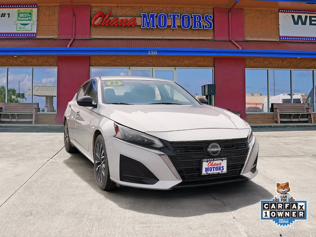 Silver 2024 Nissan Altima 2.5 SV for sale in Lihue, HI