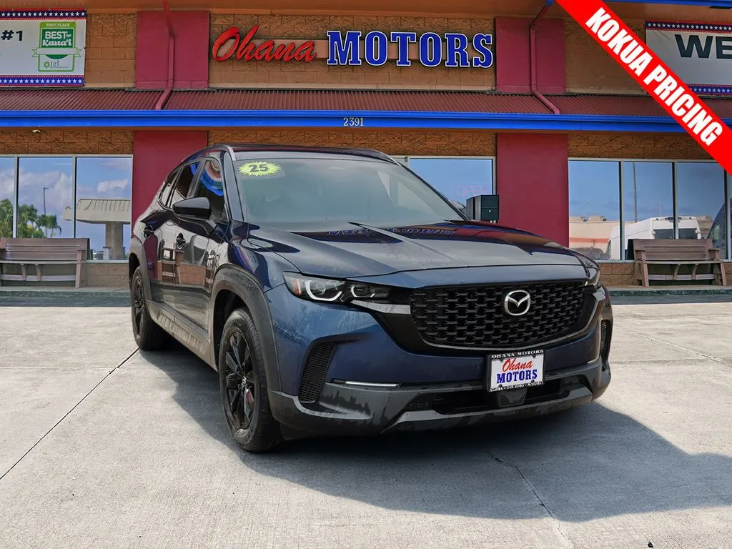 Blue 2025 Mazda CX-50 2.5 S Preferred Package for sale in Lihue, HI
