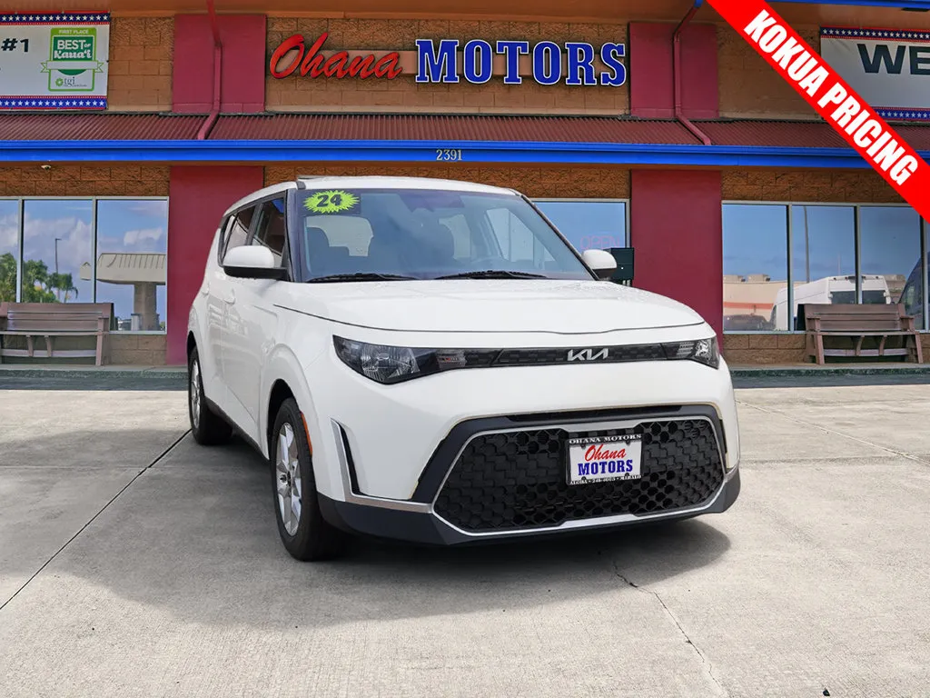 White 2024 Kia Soul LX for sale in Lihue, HI