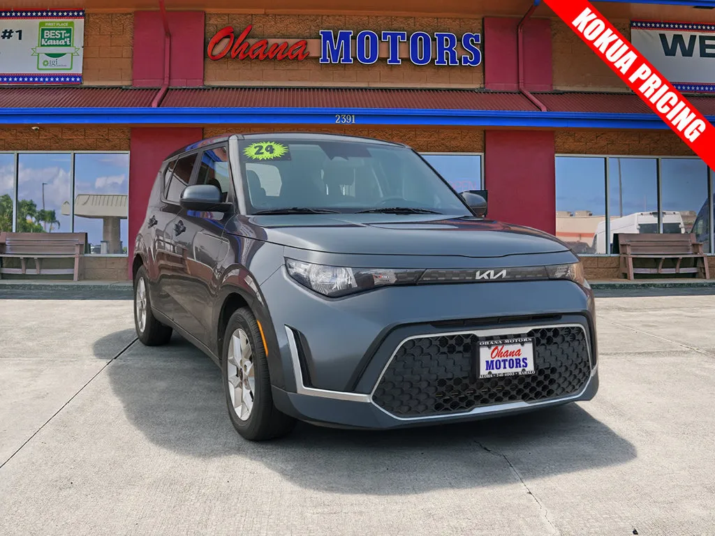 Gray 2024 Kia Soul LX for sale in Lihue, HI
