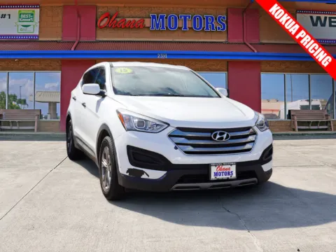 White 2015 Hyundai Santa Fe Sport for sale in Lihue, HI