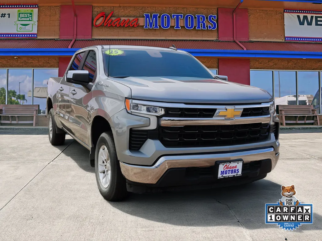 Gray 2025 Chevrolet Silverado 1500 LT for sale in Lihue, HI
