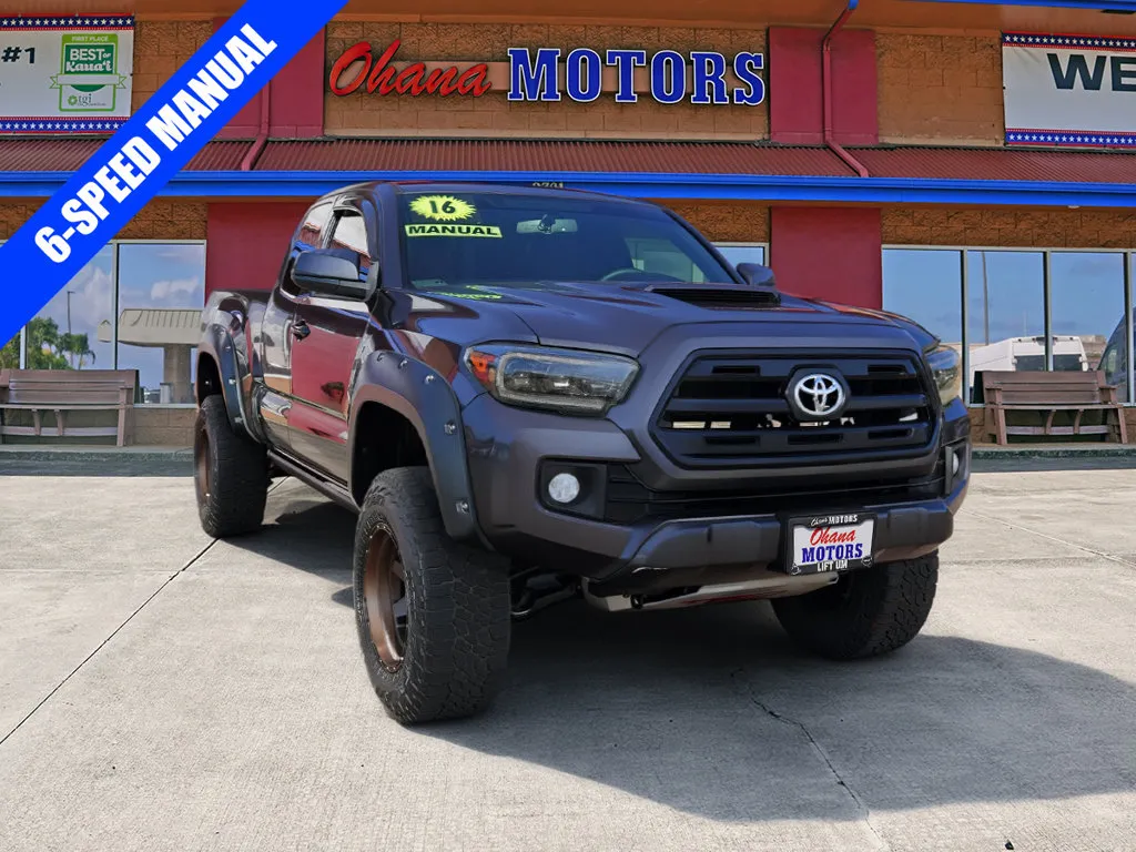 Gray 2016 Toyota Tacoma TRD Sport for sale in Lihue, HI