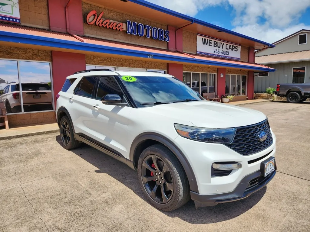 White 2020 Ford Explorer ST for sale in Lihue, HI
