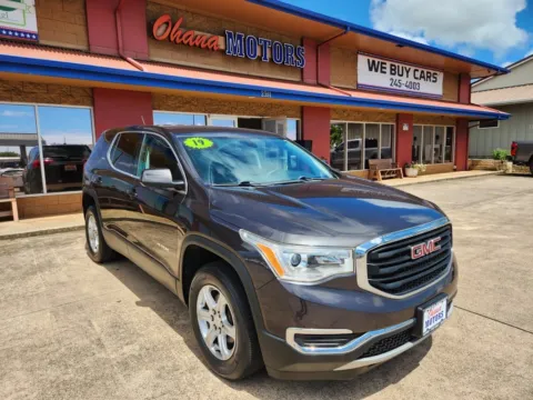 Gray 2019 GMC Acadia SLE-1 for sale in Lihue, HI