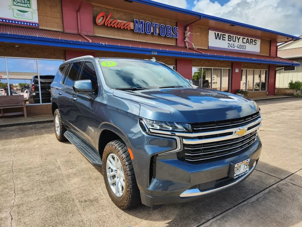 Gray 2021 Chevrolet Tahoe LT for sale in Lihue, HI