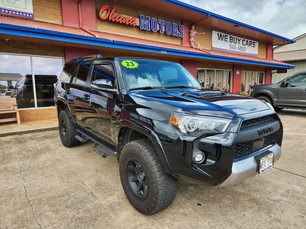 Black 2023 Toyota 4Runner TRD Off-Road Premium for sale in Lihue, HI