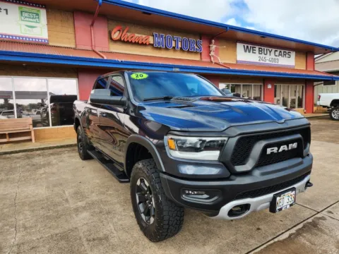 Blue 2020 Ram 1500 Rebel for sale in Lihue, HI