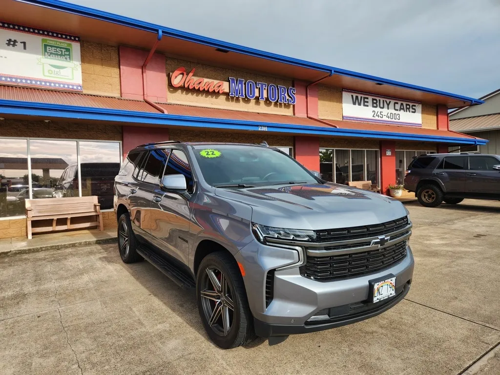 Gray 2022 Chevrolet Tahoe RST for sale in Lihue, HI