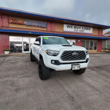 White 2021 Toyota Tacoma TRD Sport for sale in Lihue, HI