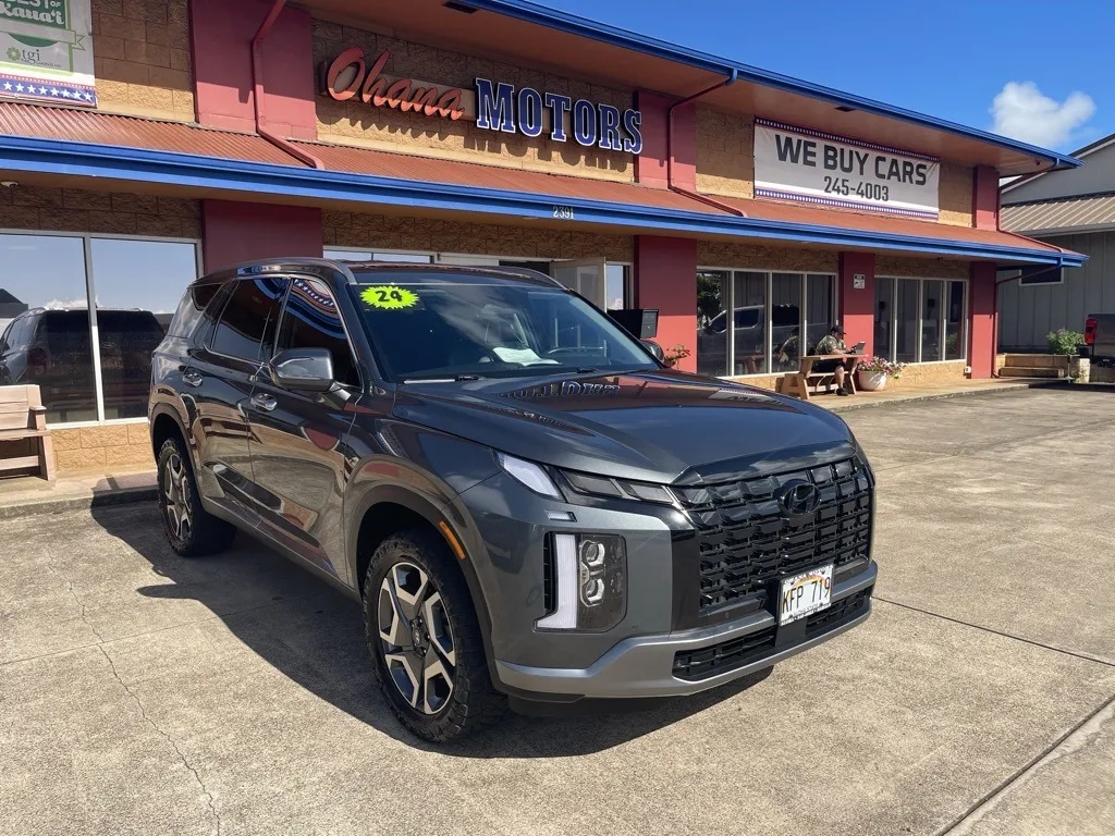 Gray 2024 Hyundai Palisade Limited for sale in Lihue, HI
