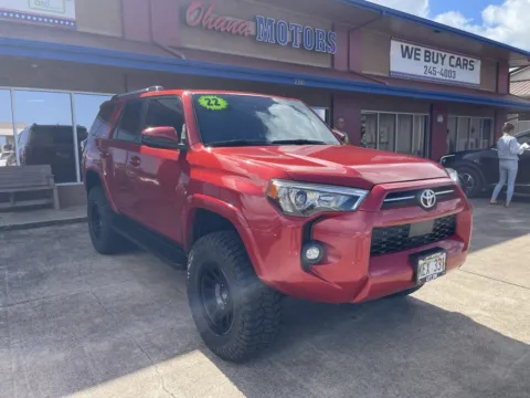 Red 2022 Toyota 4Runner SR5 for sale in Lihue, HI