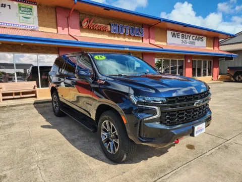 Blue 2024 Chevrolet Tahoe Z71 for sale in Lihue, HI