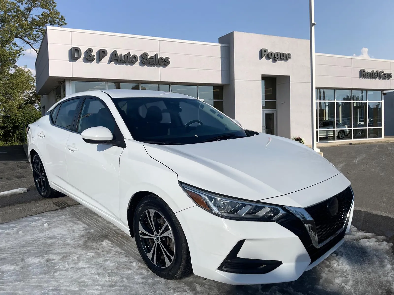 White 2023 Nissan Sentra SV for sale in Greenville, KY