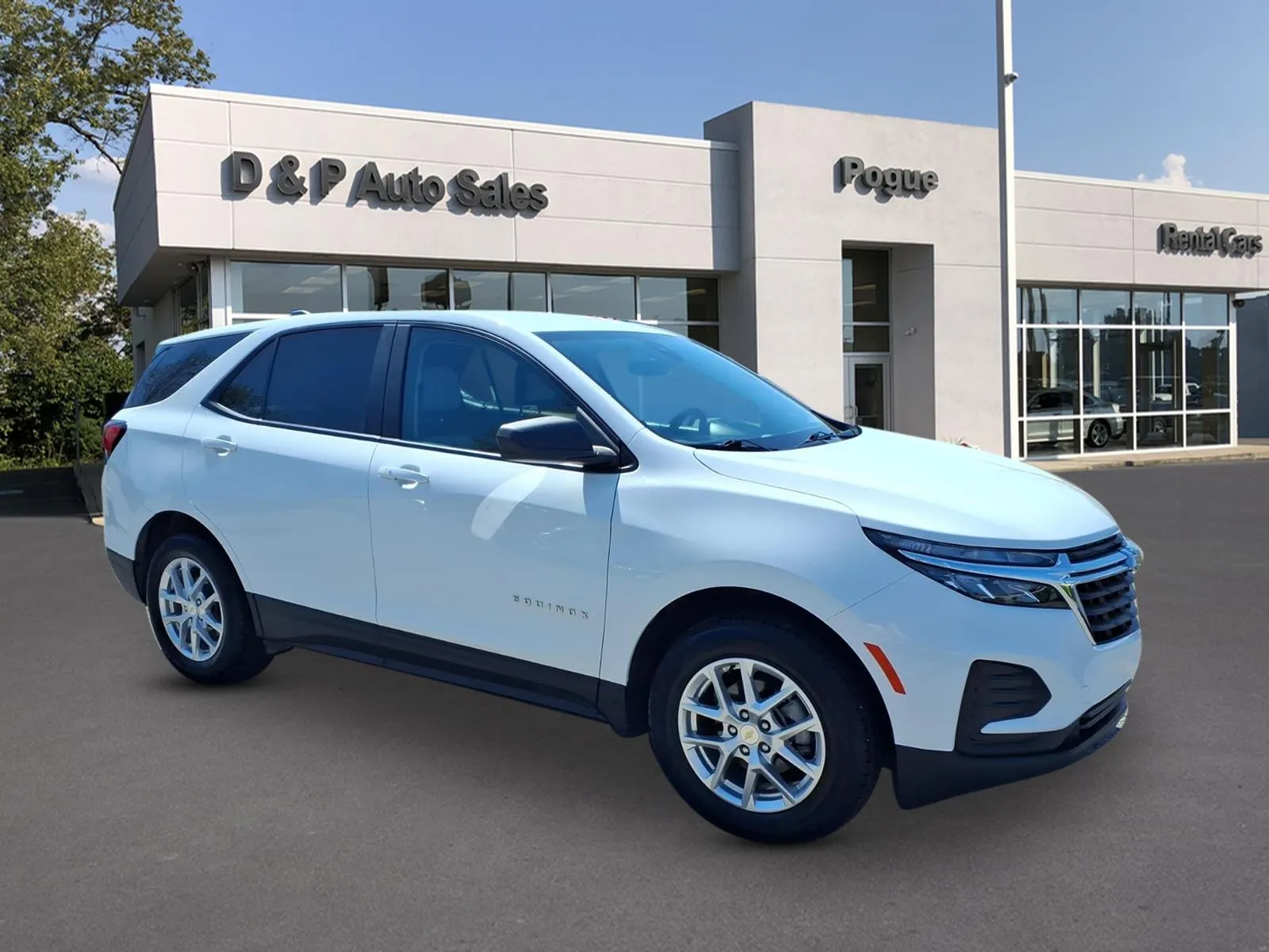 White 2022 Chevrolet Equinox LS for sale in Greenville, KY