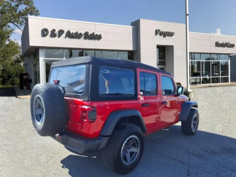 Photos of 2018 Jeep Wrangler Unlimited Sport S for sale in Greenville, KY at D & P Auto Sales