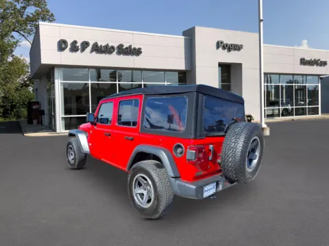 Another view of 2018 Jeep Wrangler Unlimited Sport S for sale in Greenville, KY at D & P Auto Sales