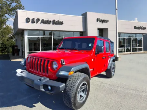 More photos of 2018 Jeep Wrangler Unlimited Sport S at D & P Auto Sales, KY