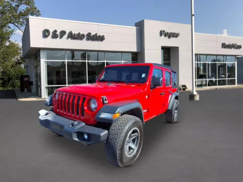 More photos of 2018 Jeep Wrangler Unlimited Sport S at D & P Auto Sales, KY