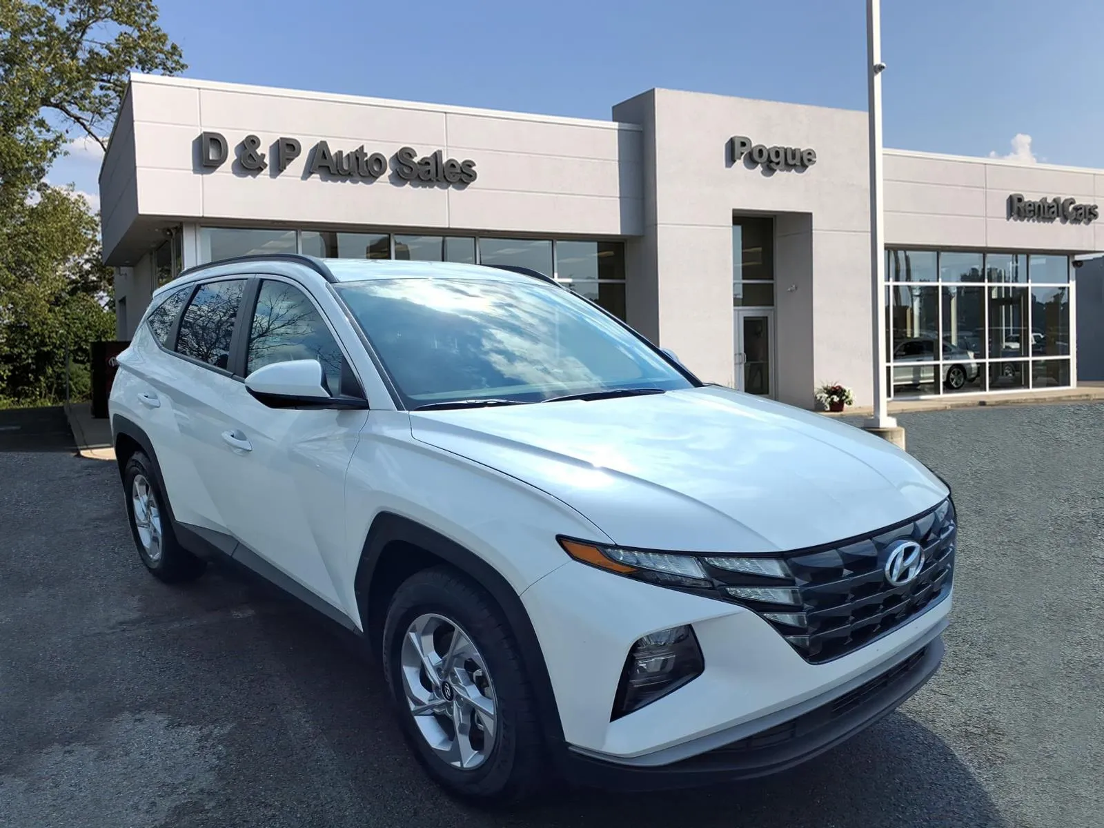 White 2024 Hyundai Tucson SEL for sale in Greenville, KY