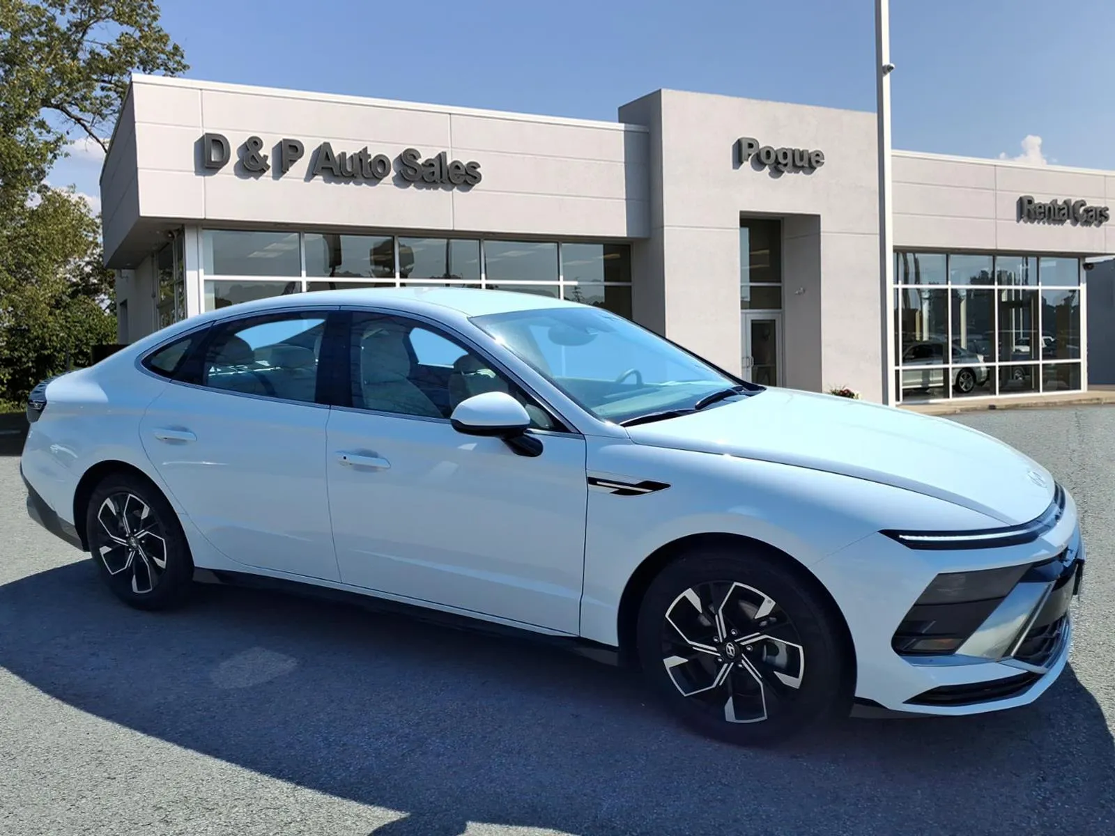 White 2025 Hyundai Sonata SEL for sale in Greenville, KY