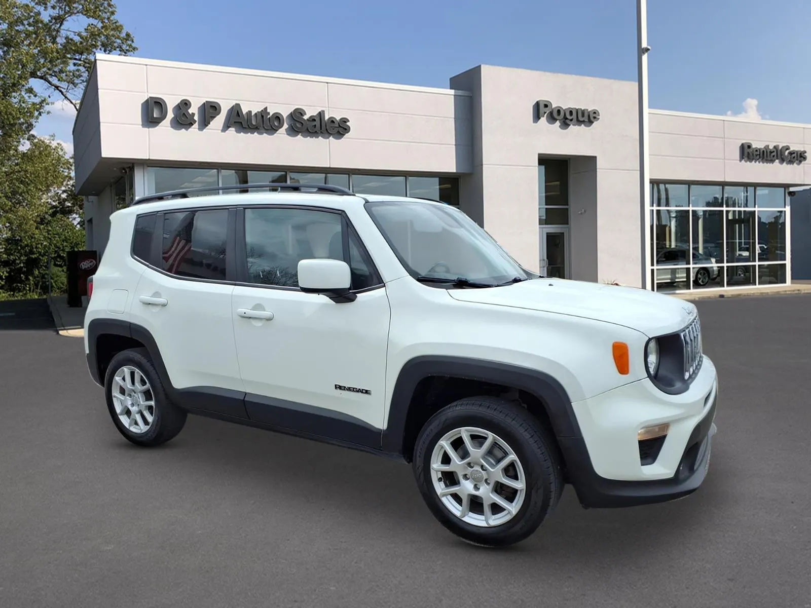 White 2019 Jeep Renegade Latitude for sale in Greenville, KY