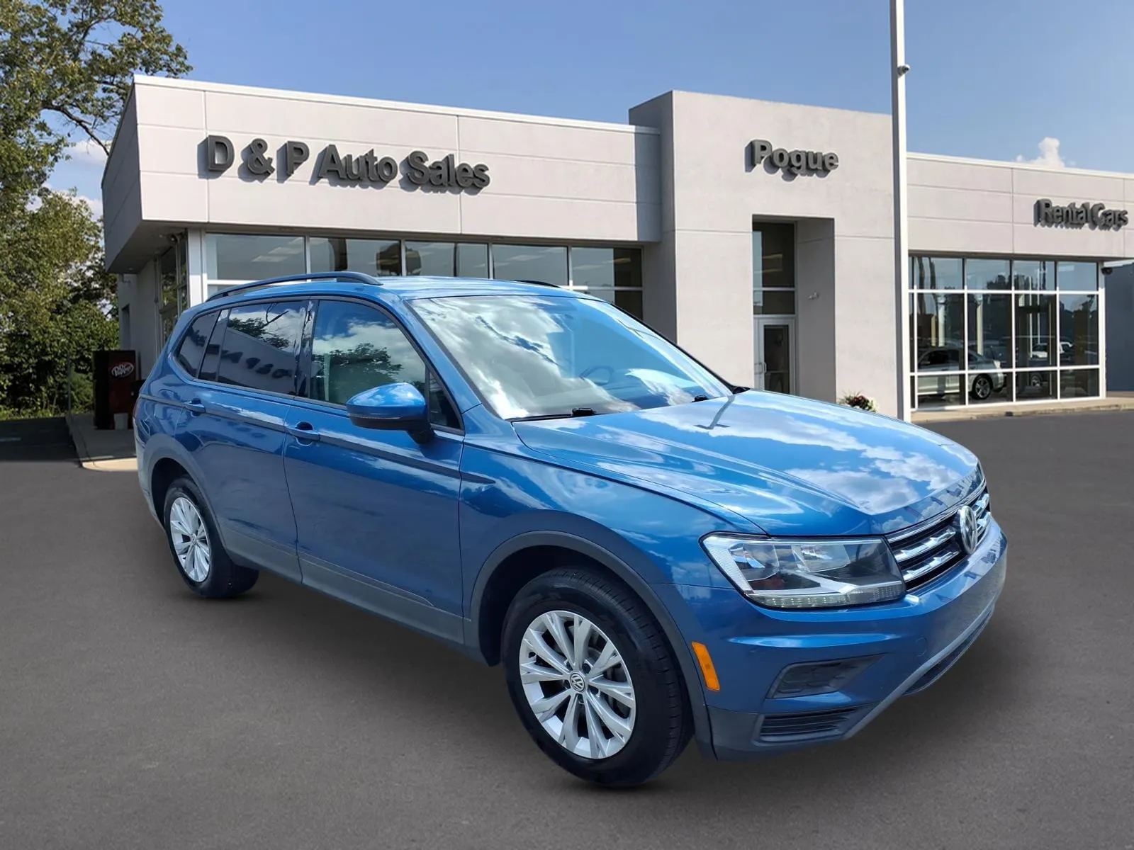 Blue 2020 Volkswagen Tiguan 2.0T S for sale in Greenville, KY
