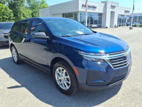 Blue 2023 Chevrolet Equinox LS for sale in Greenville, KY