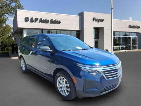 Blue 2023 Chevrolet Equinox LS for sale in Greenville, KY
