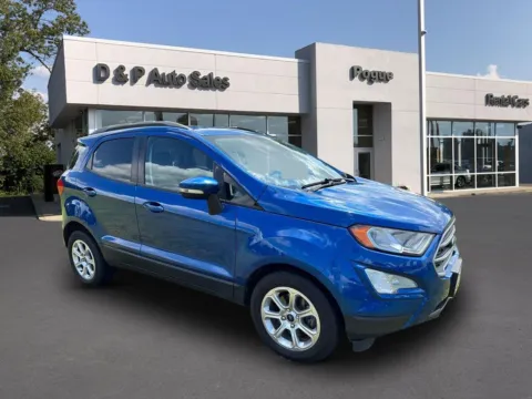 Blue 2021 Ford EcoSport SE for sale in Greenville, KY