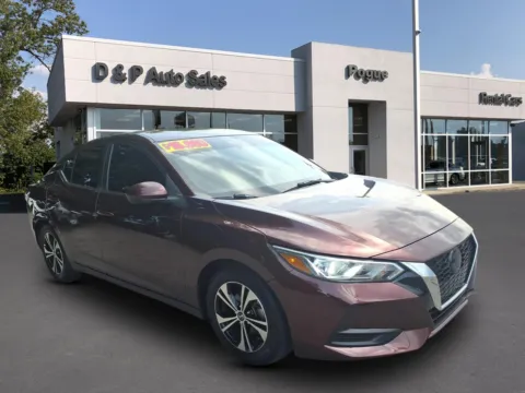 Red 2022 Nissan Sentra SV for sale in Greenville, KY