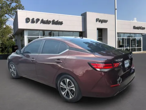 Another view of 2022 Nissan Sentra SV for sale in Greenville, KY at D & P Auto Sales
