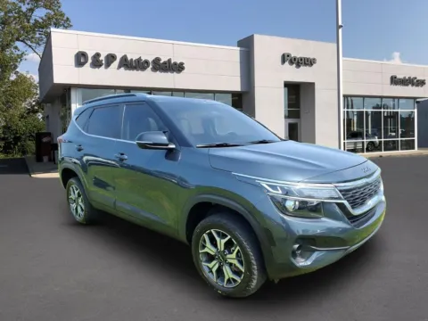 Gray 2023 Kia Seltos EX for sale in Greenville, KY