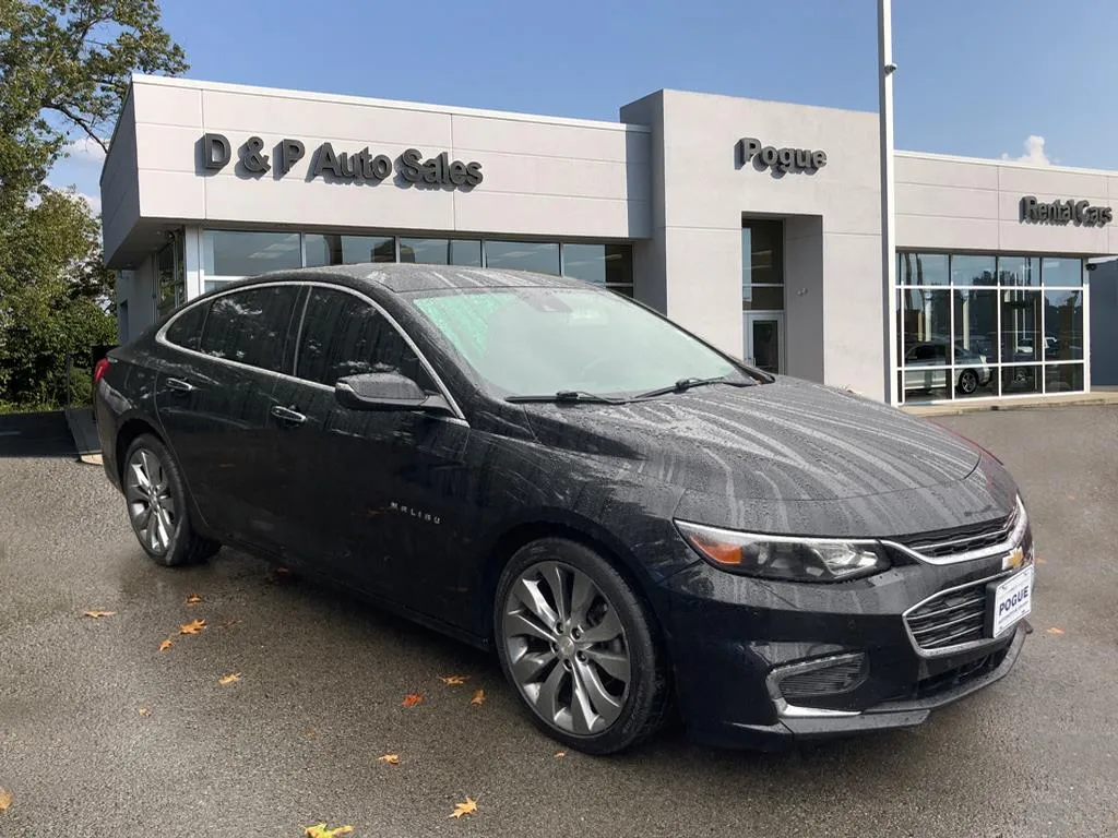Black 2016 Chevrolet Malibu Premier for sale in Greenville, KY