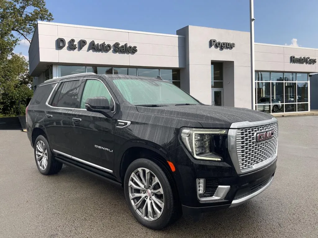 Black 2022 GMC Yukon Denali for sale in Greenville, KY