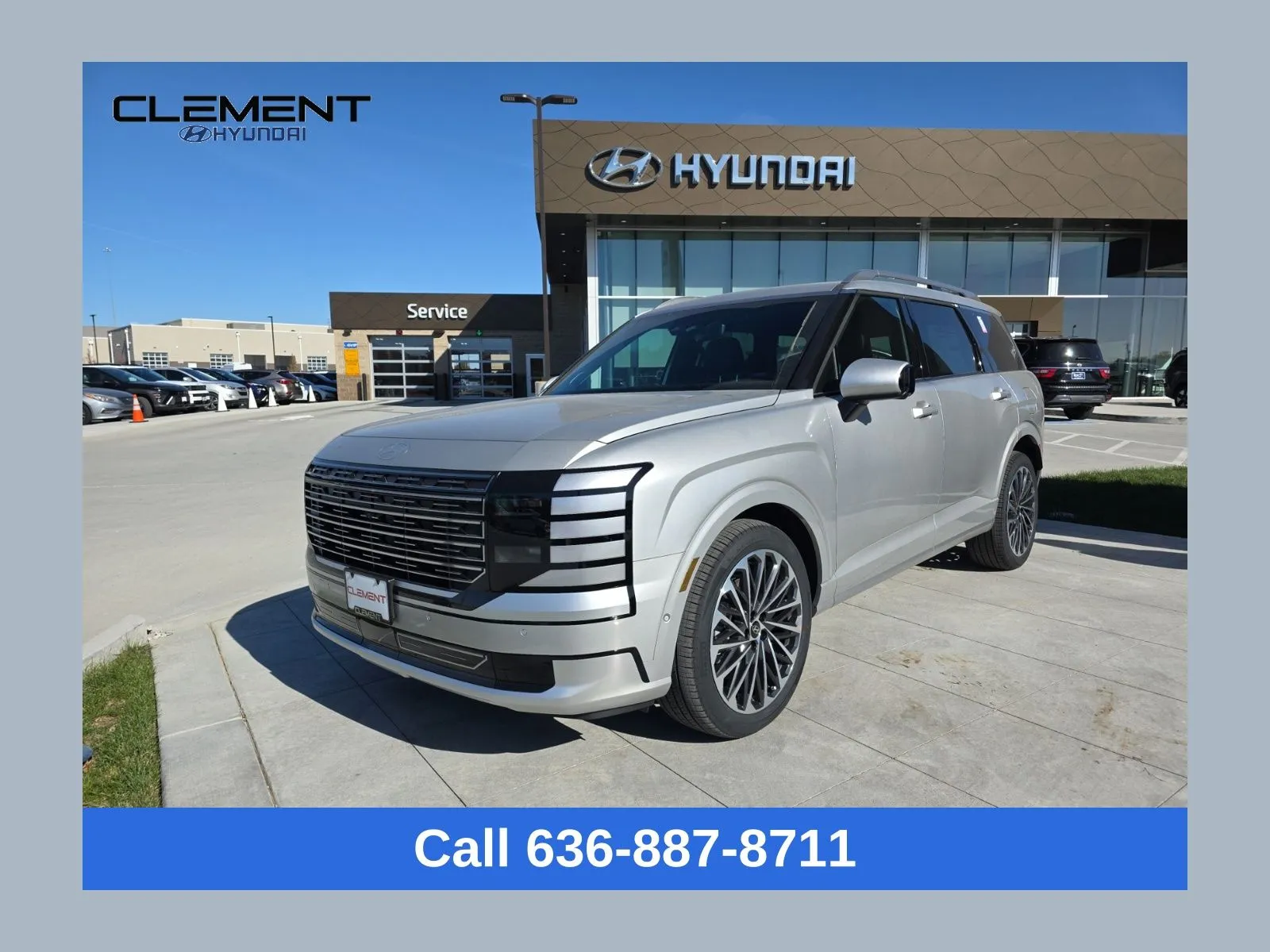Silver 2026 Hyundai Palisade Calligraphy for sale in Wentzville, MO