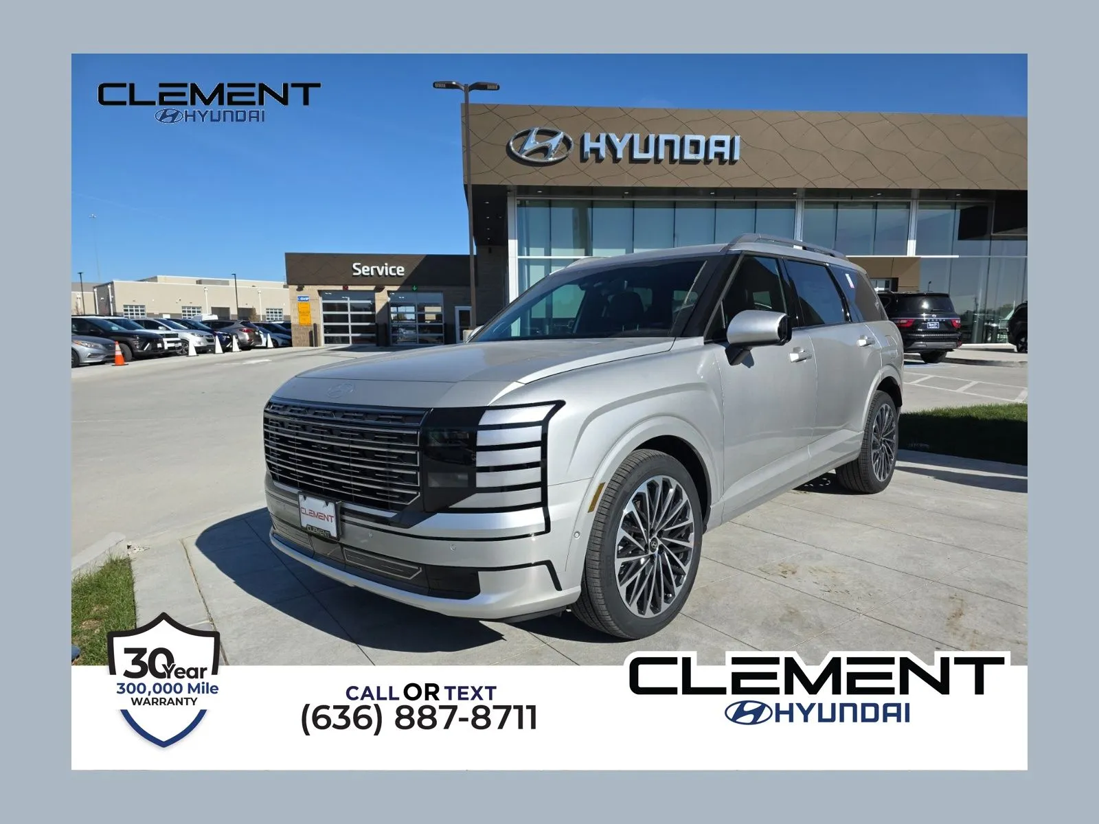 Silver 2026 Hyundai Palisade Calligraphy for sale in Wentzville, MO