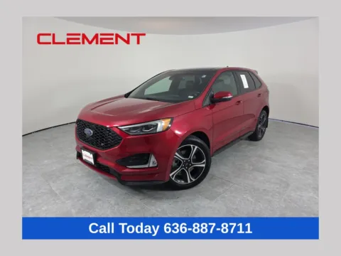 Red 2021 Ford Edge ST for sale in Wentzville, MO
