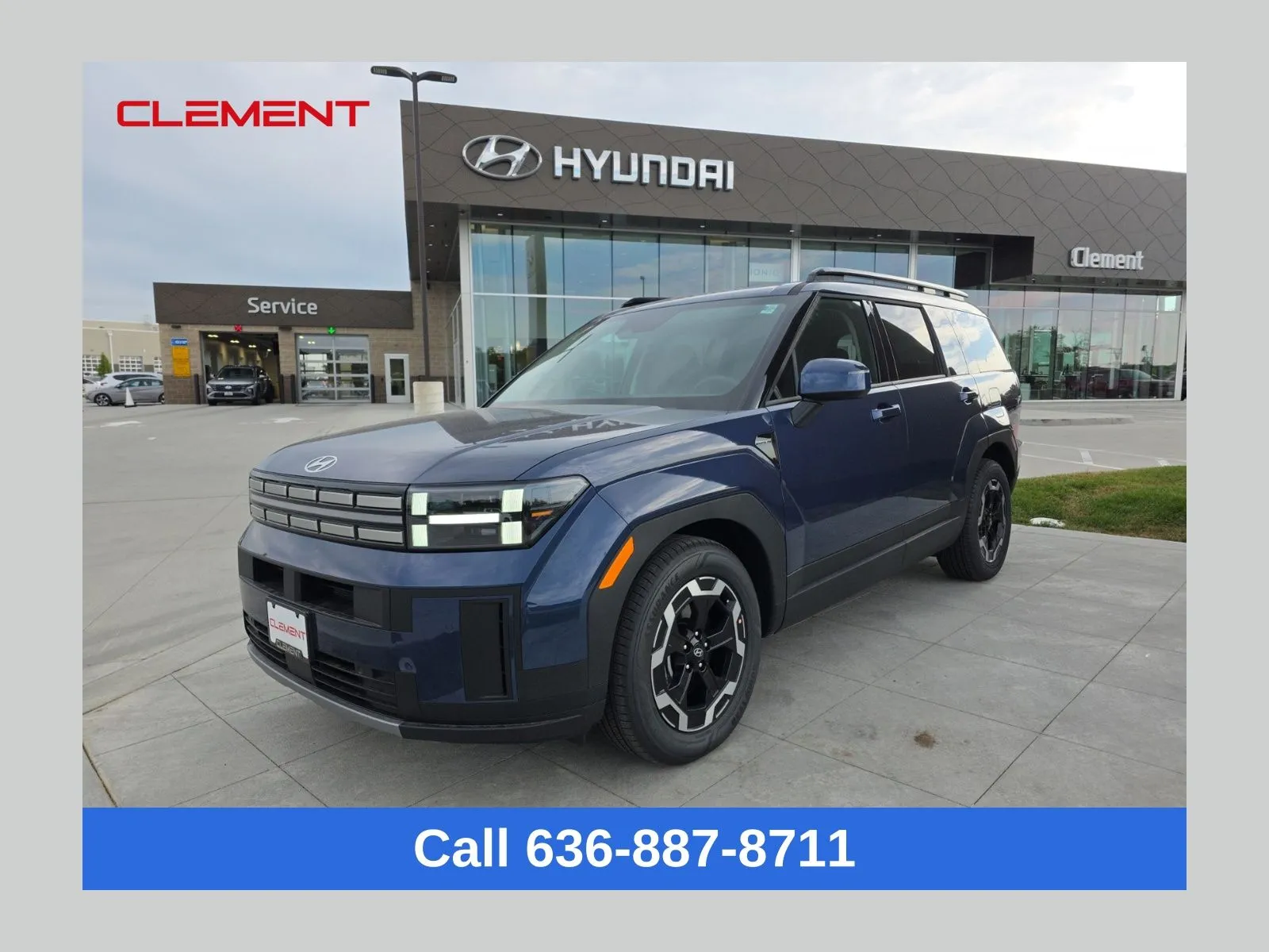 Blue 2026 Hyundai Santa Fe SEL for sale in Wentzville, MO