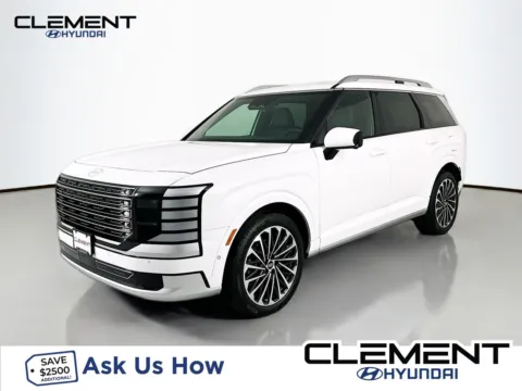 White 2026 Hyundai Palisade Hybrid Calligraphy for sale in Wentzville, MO