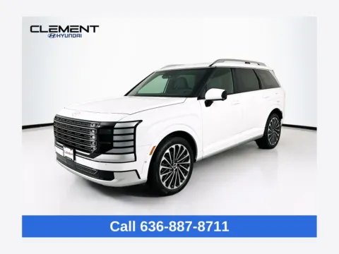 White 2026 Hyundai Palisade Hybrid Calligraphy for sale in Wentzville, MO