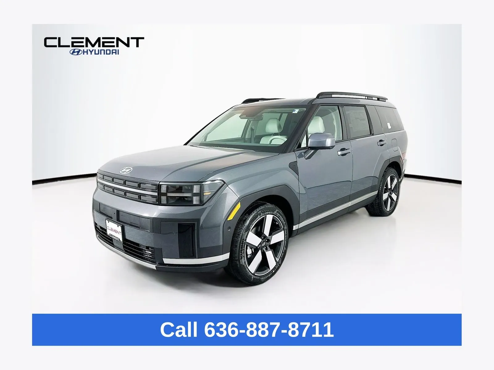 Gray 2026 Hyundai Santa Fe Hybrid Limited for sale in Wentzville, MO