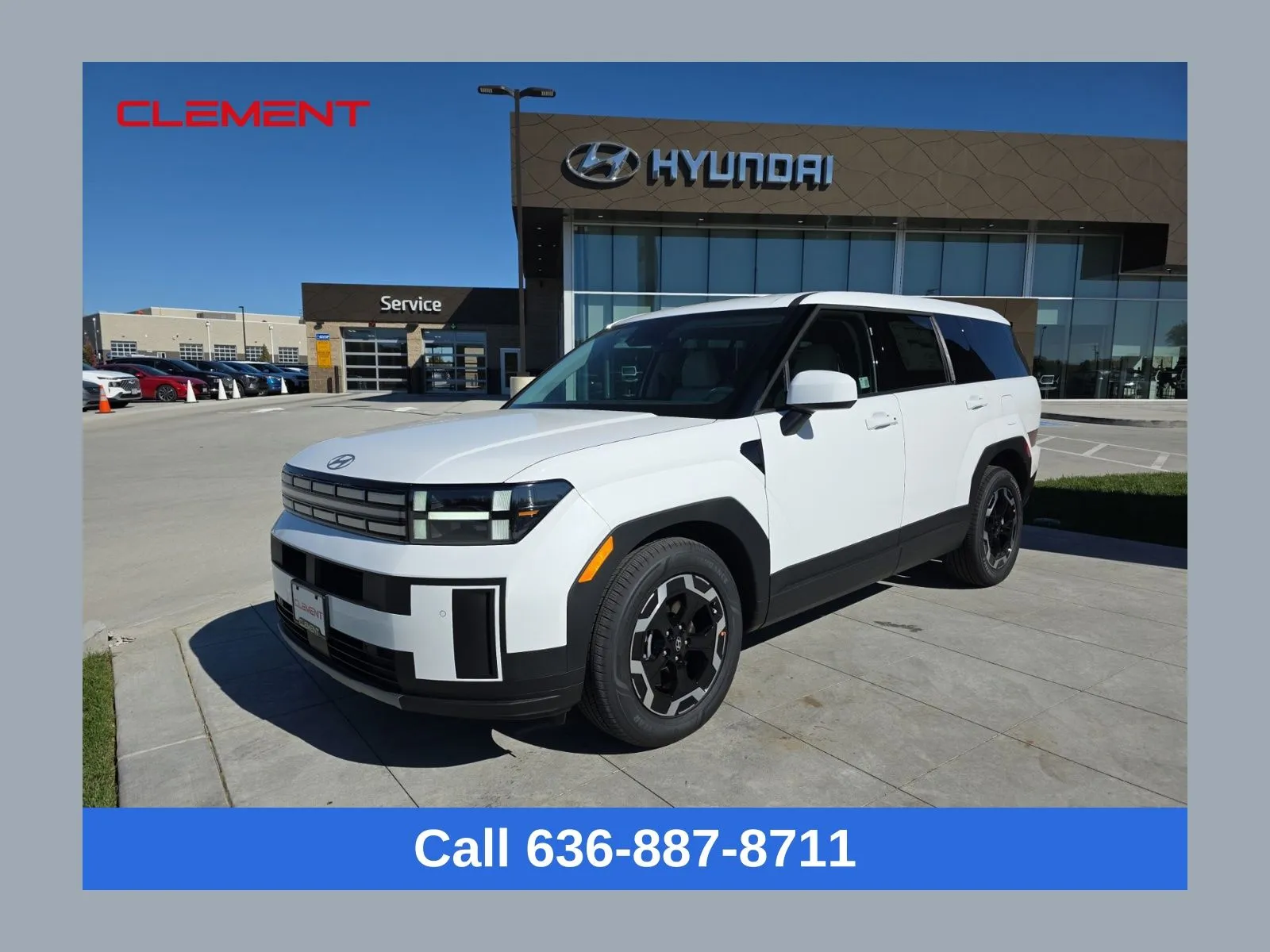 White 2026 Hyundai Santa Fe SE for sale in Wentzville, MO