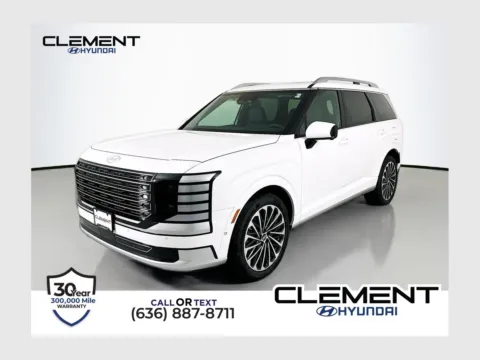 White 2026 Hyundai Palisade Calligraphy for sale in Wentzville, MO