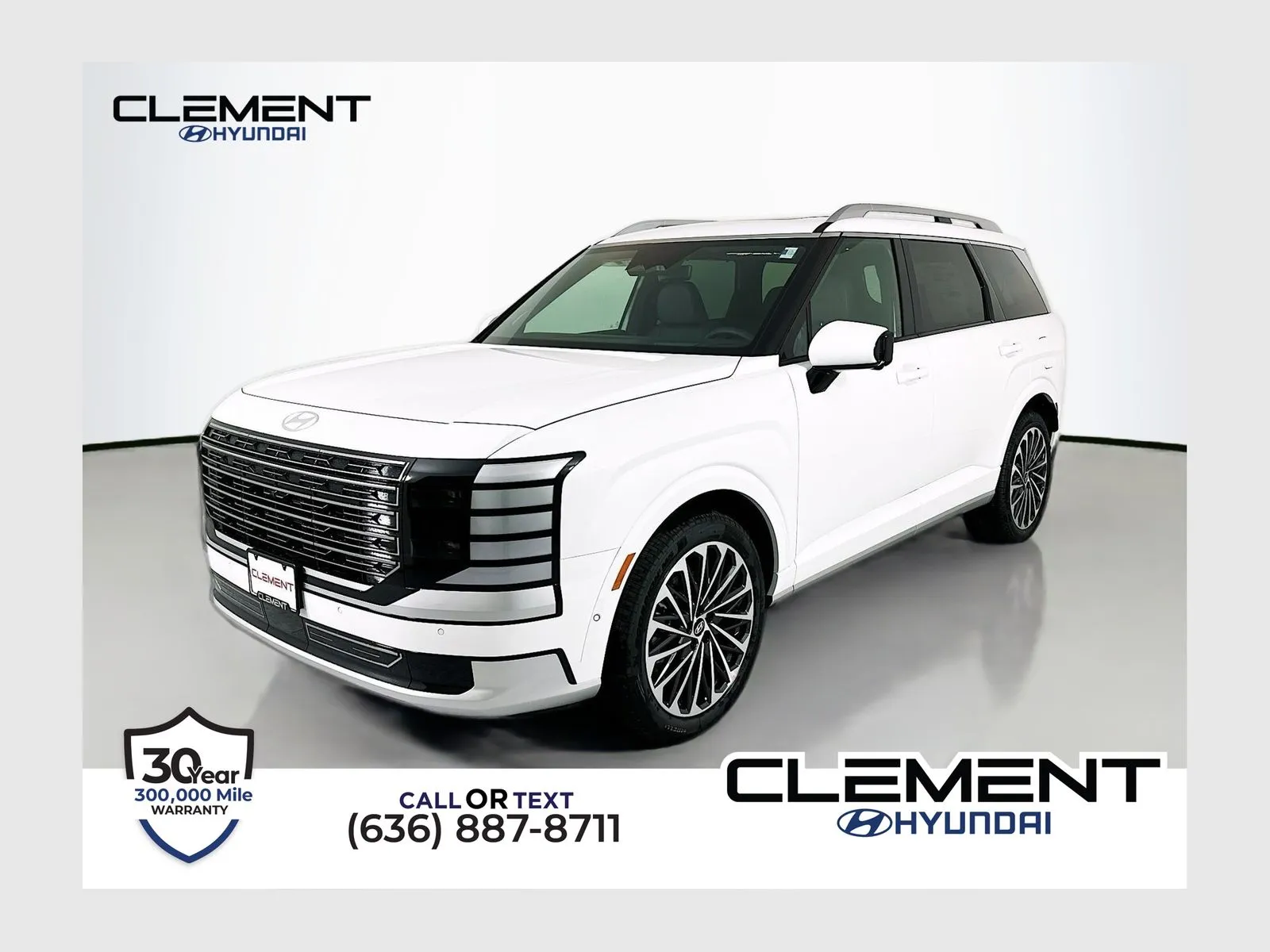 White 2026 Hyundai Palisade Calligraphy for sale in Wentzville, MO