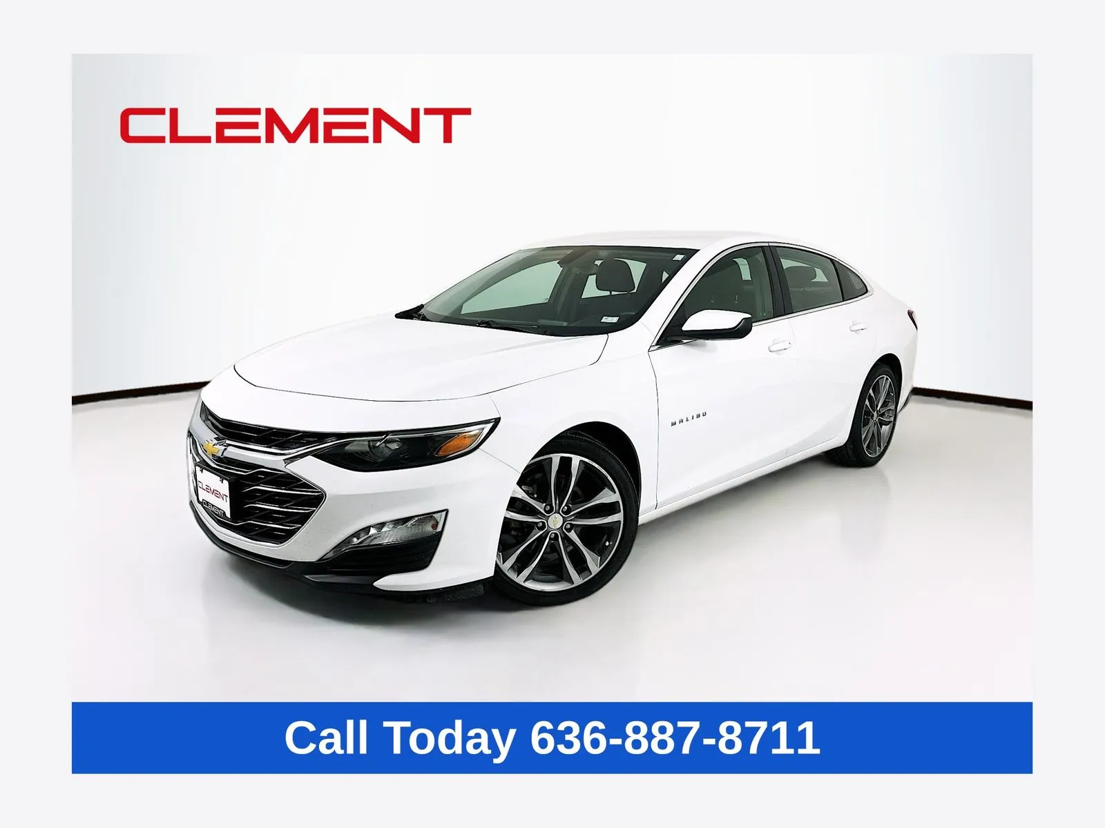 White 2021 Chevrolet Malibu LT for sale in Wentzville, MO
