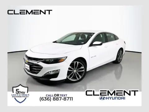 White 2021 Chevrolet Malibu LT for sale in Wentzville, MO