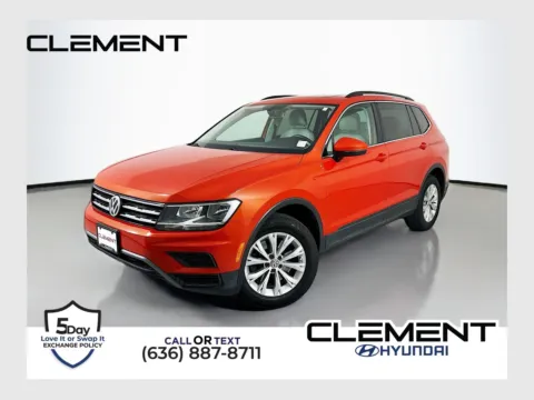 Orange 2019 Volkswagen Tiguan 2.0T SE for sale in Wentzville, MO
