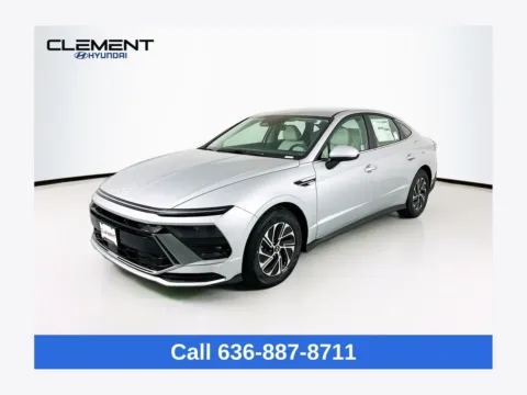 Silver 2026 Hyundai Sonata Hybrid Blue for sale in Wentzville, MO