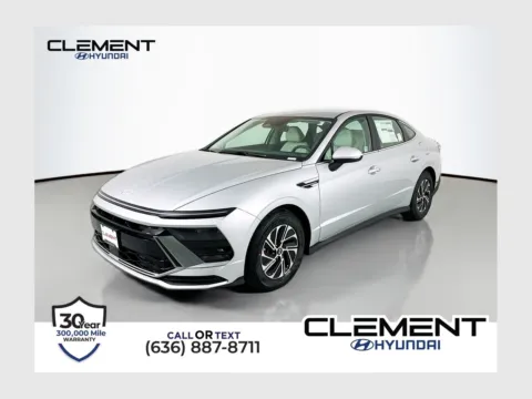 Silver 2026 Hyundai Sonata Hybrid Blue for sale in Wentzville, MO